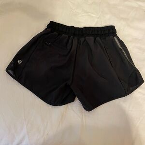 lululemon athletica Women's Black Athletic Shorts